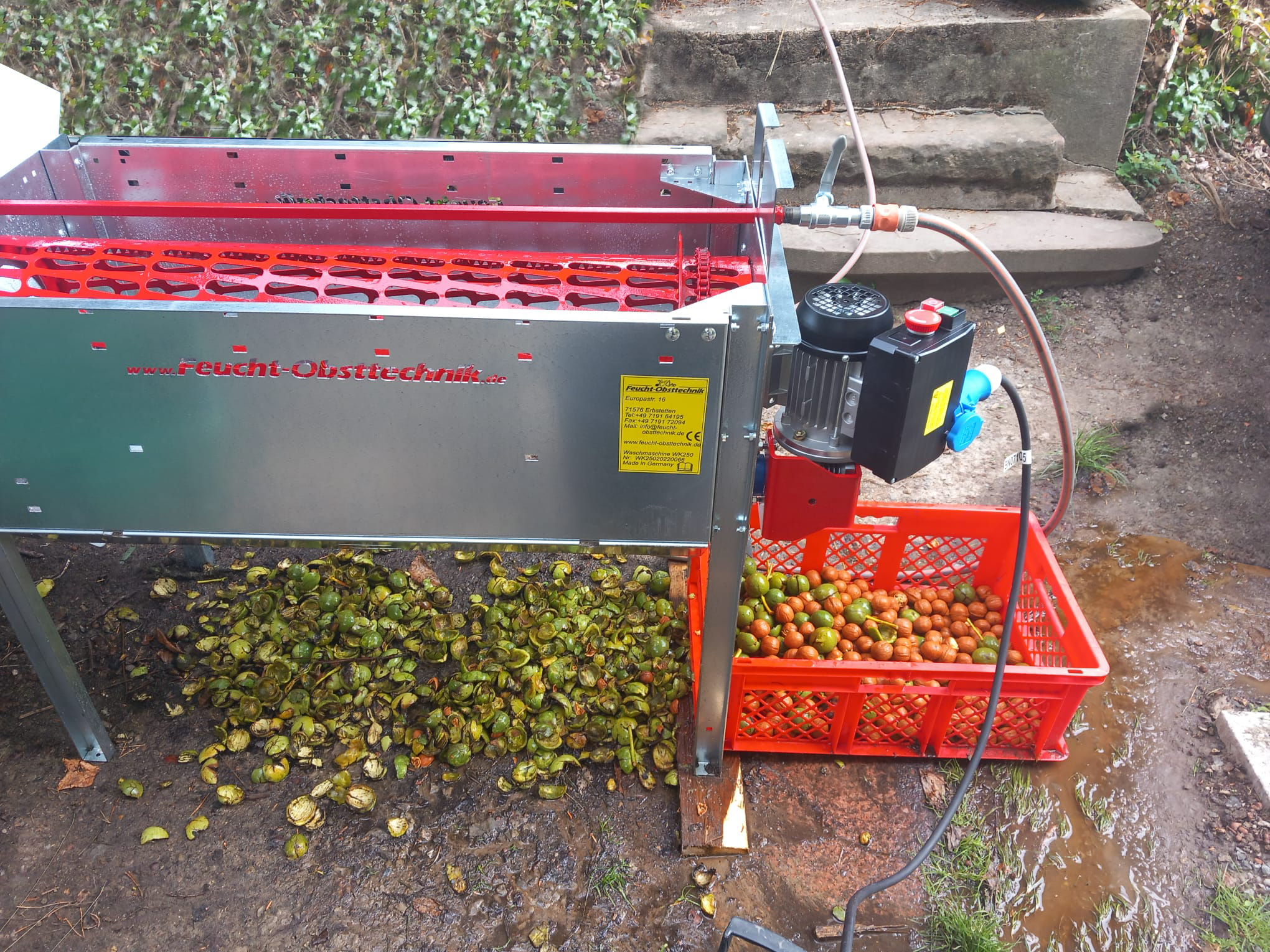 Nuss-Waschmaschine WK250