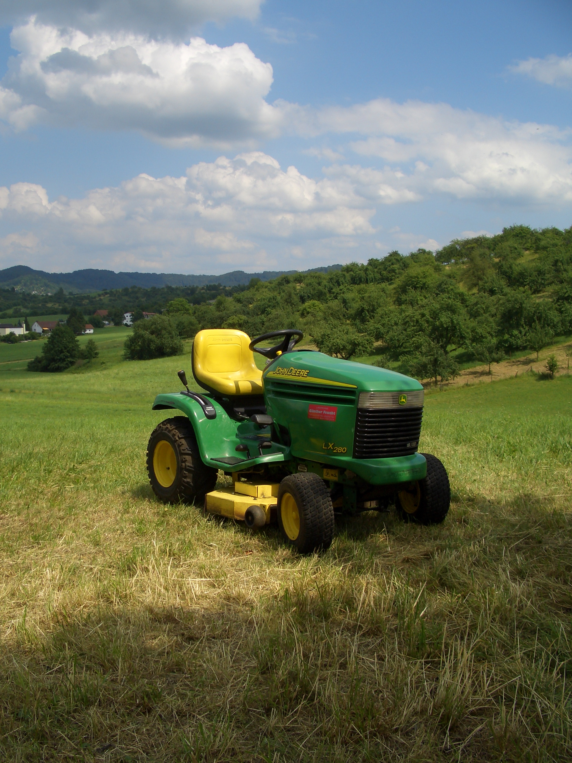 Hochgrasmähwerk für John Deere LX