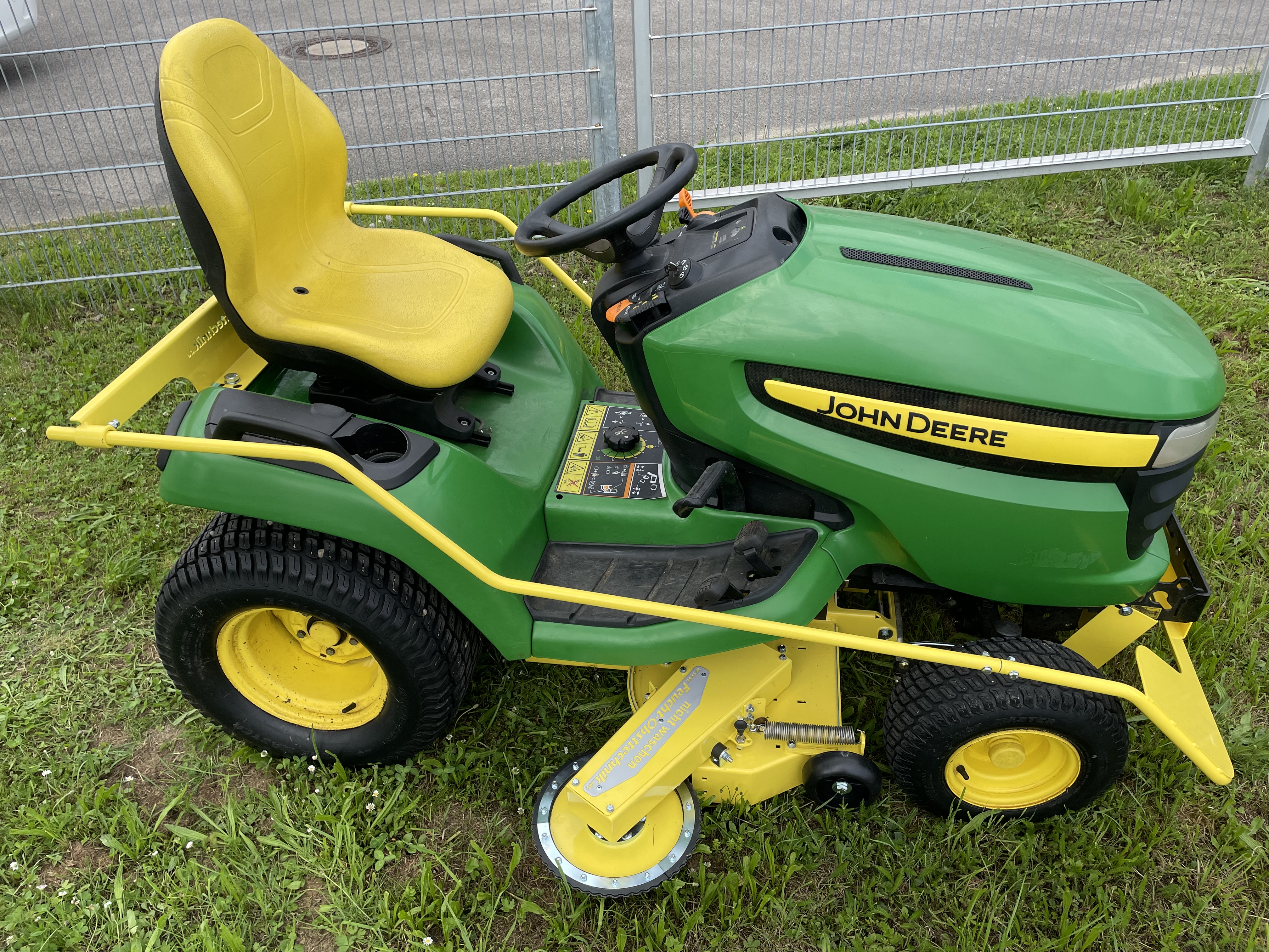 Hochgrasmähwerk HGM1000 für John Deere