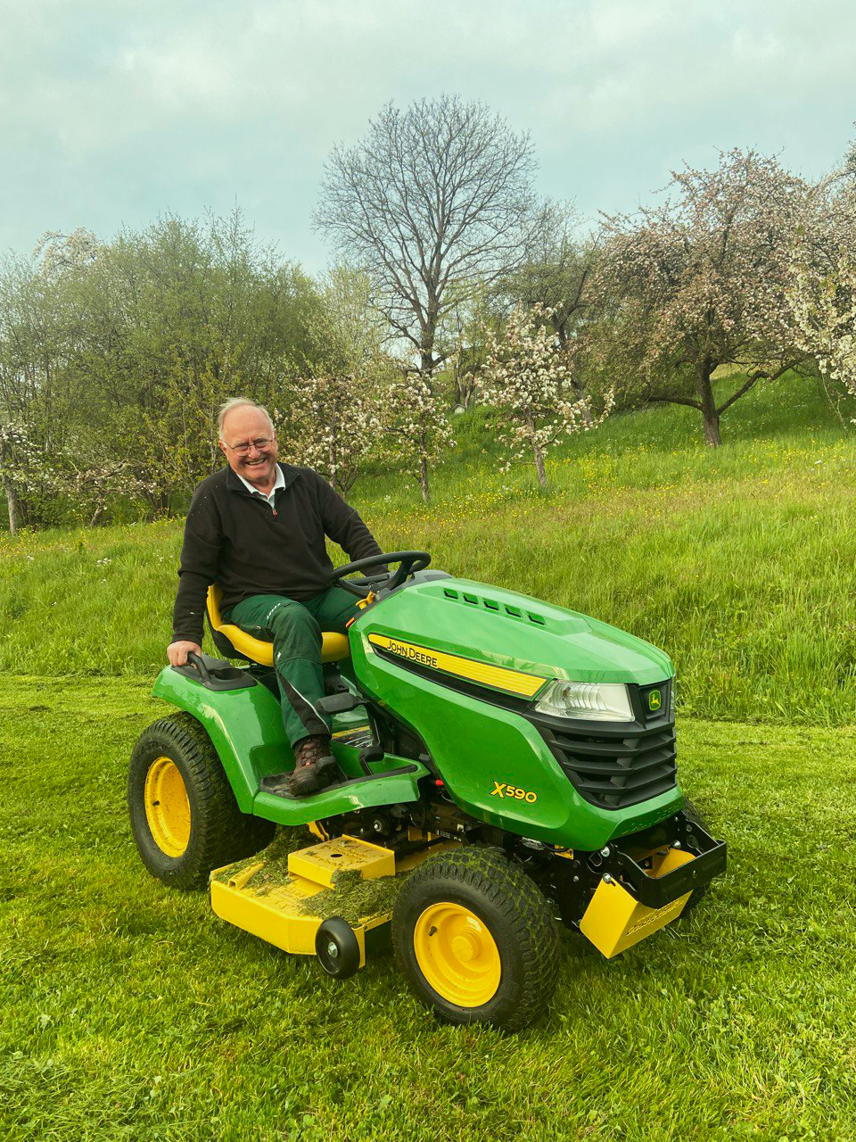 Hochgrasmähwerk HGM1000 für John Deere